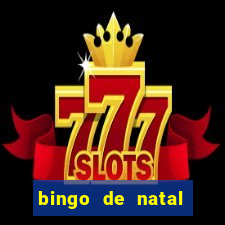 bingo de natal para imprimir gratis